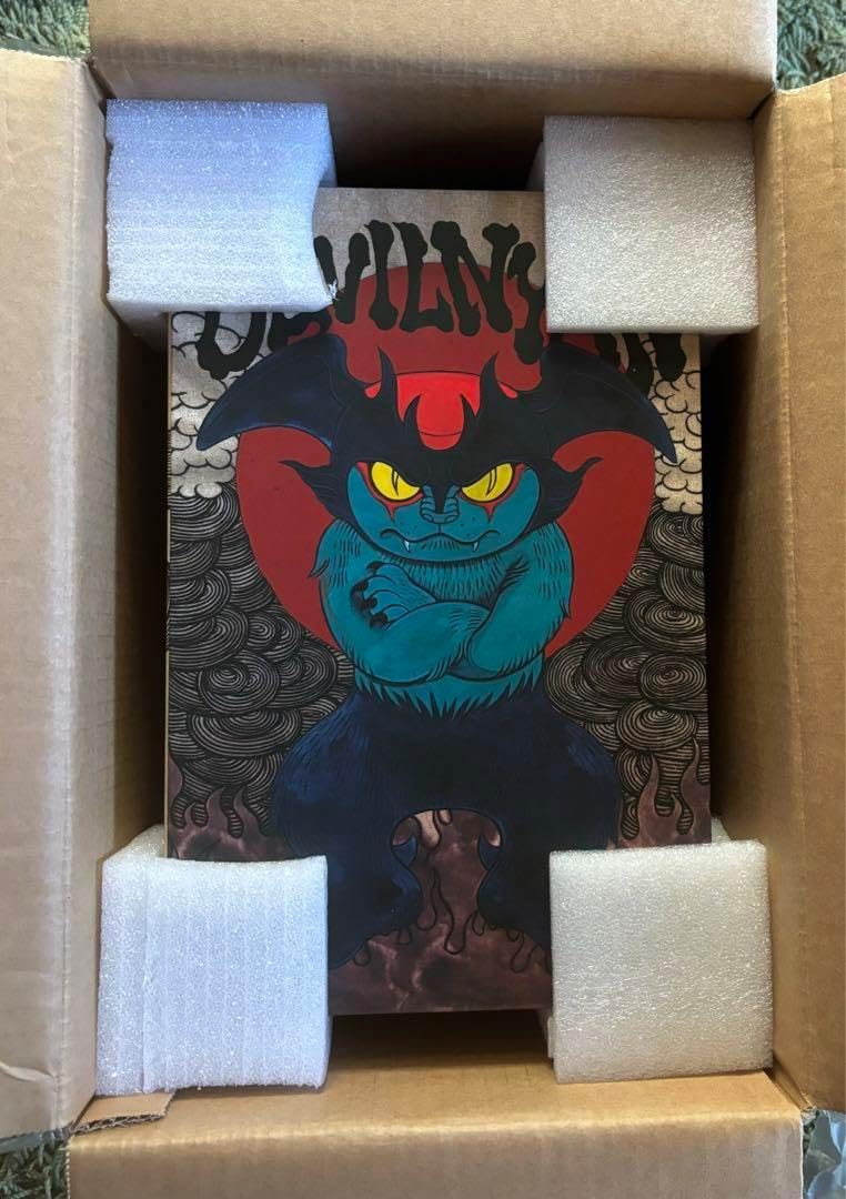 デビルニャン DEVILNYAN GID Blue Ver. ソフビ